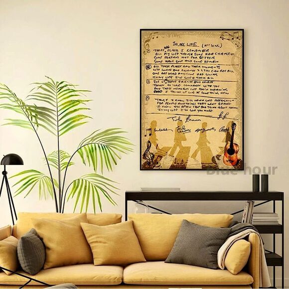 Abbey Road The Beatles collectible B&W Photography Picture Prints Wall Art Decor - Picture 3 of 9